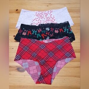 Victoria's Secret Christmas Panties Hipster